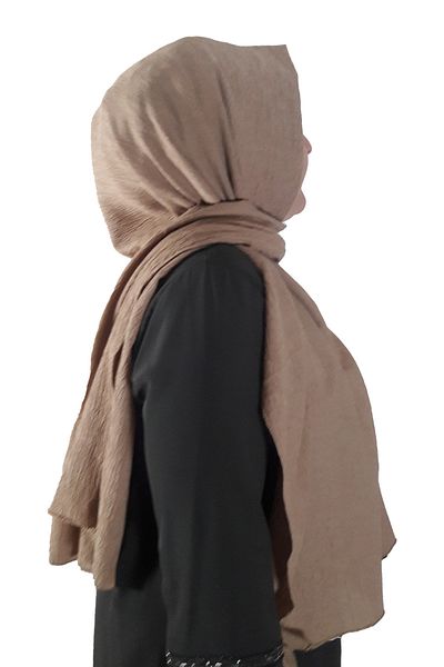Modakaşmir أزياء الكشمير الياقوت شال كريم داكن