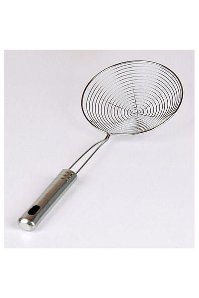 Mirvano Frying Strainer, Oil Strainer, Steel Wire Ladle