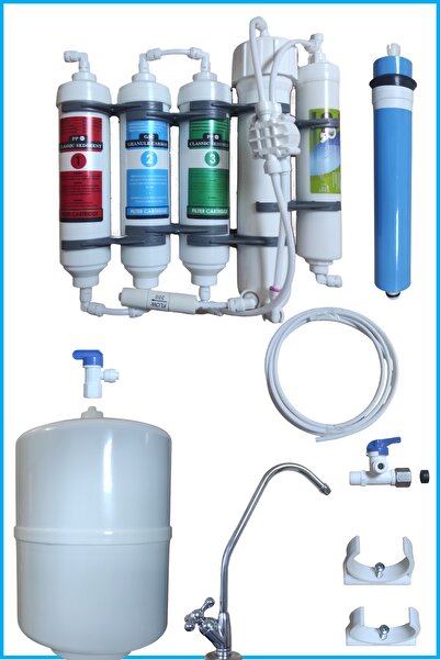 purewater Kasasız 5 Aşamalı Inline Su Arıtma Cihazı