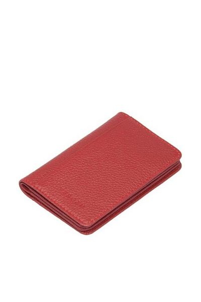 Tergan Red Men's Card Holder -1601