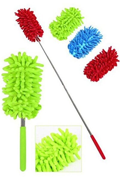 Buffer فرشاة غبار تلسكوبية عملية من الألياف الدقيقة - جهاز قابل للتمديد