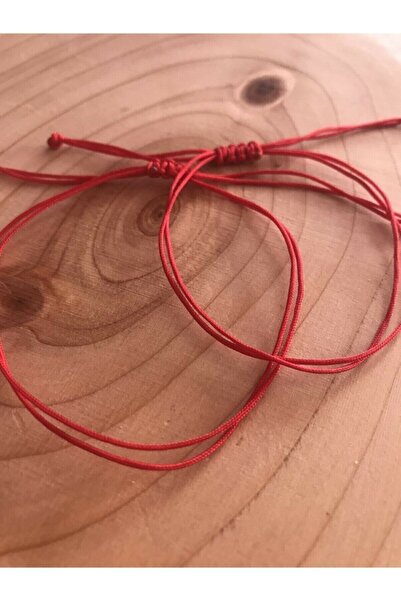 Lade 2 قطعة سوار حبل أحمر مكراميل