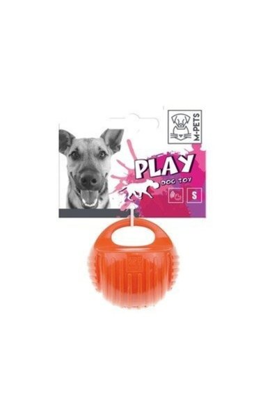 M-PETS لعبة كلب مطاطية من أركو بول (S) برتقالية