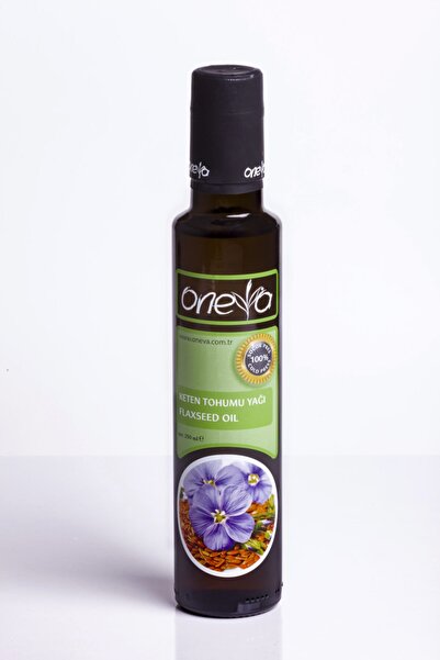 Oneva Keten Tohumu Yağı 250 Ml Soğuk Sıkım