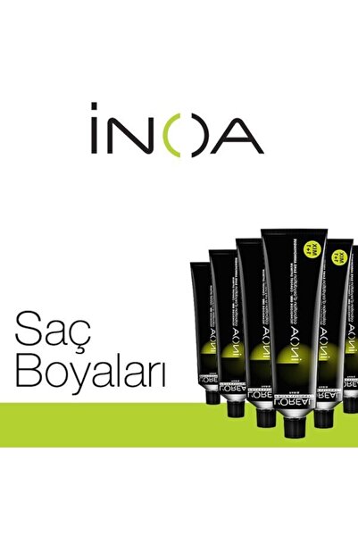 İNOA Inoa 6 Koyu Kural Saç Boyası 2x60 120 Ml( 2 Adet )