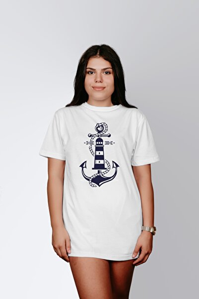 ErTaPassage Emblema Mării Albe cu imprimeu Femei tricou - T6606771