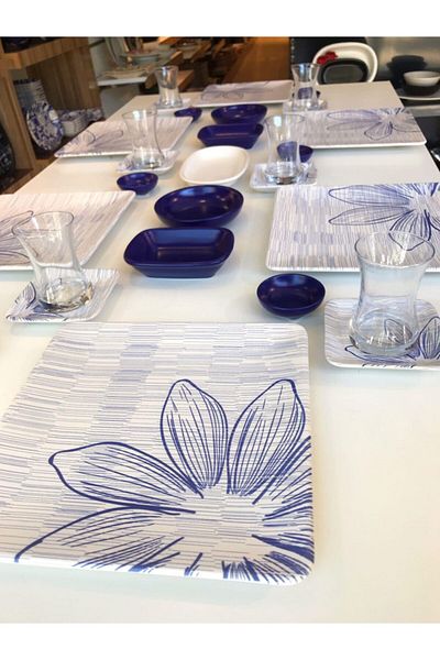 Keramika 29 Piece Cobalt Breakfast Set