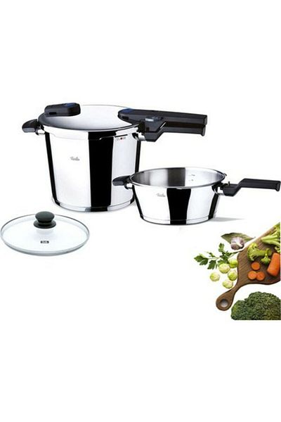 Fissler Vıtaquıck Pressure Cooker 6.0 lt+3.5 lt Set