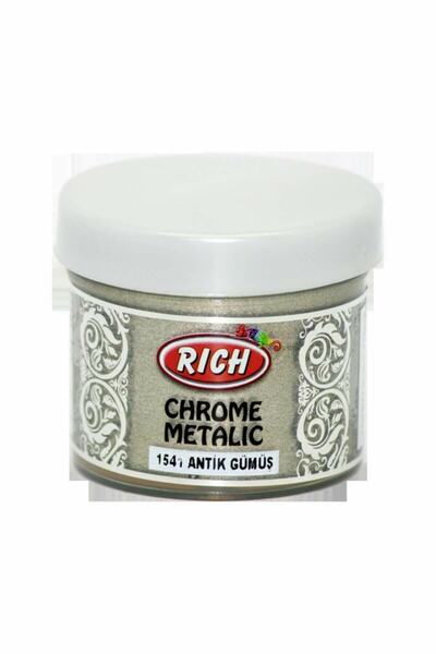 Rich Chrome Metalik Boya 50 Cc. 1541 Antik Gümüş