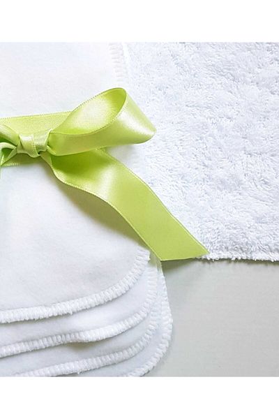 Alpar Tekstil Soft 5-Piece Baby Mouth and Body Cleansing Wipes 18x15cm / white
