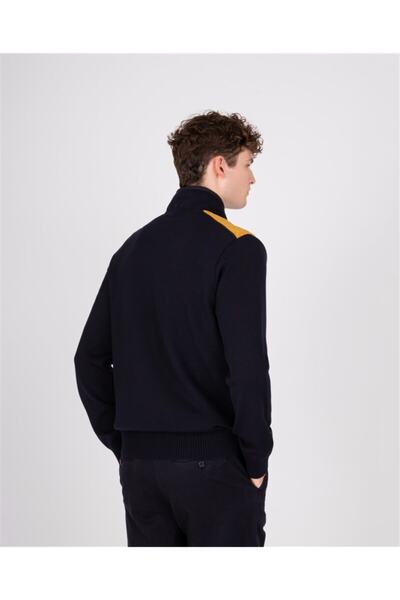 PAUL&SHARK Men's Ziped Pullover C.wWool