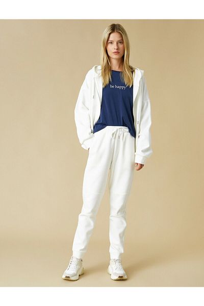 Koton Lace-Waist Jogger Sweatpants