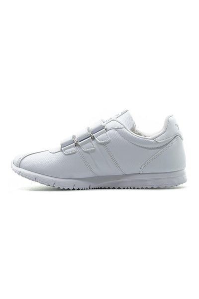 Jump White - Women's Sneaker Velcro Sneakers