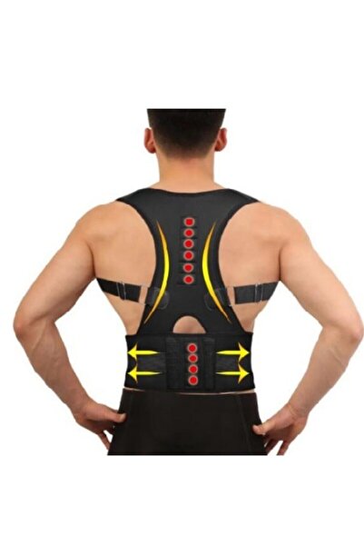 Ankaflex Unisex Μαύρο Μαγνητικό Κορσέ Όρθιας Στάσης