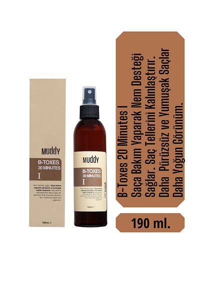 Muddy سائل البوتوكس المغذي والإصلاحي بـ 20 دقيقة من B-toxes - 190 مل