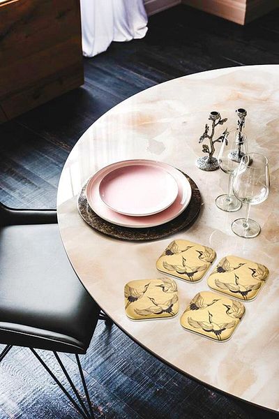 The Mia Coaster Leaf Set of 4