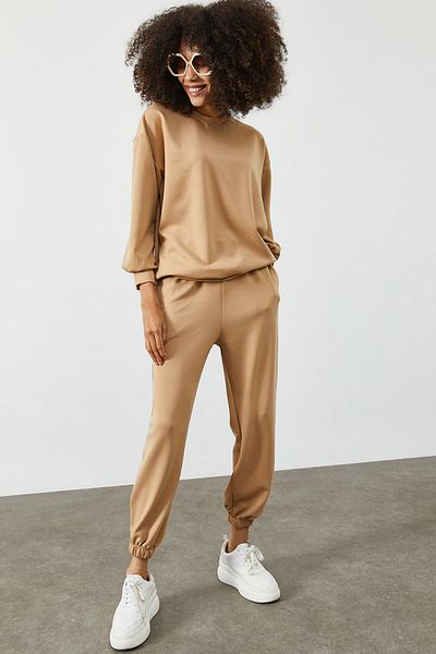 XHAN Sweatsuit - Beige - Regular fit