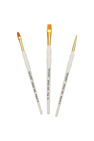 Fanart مجموعة فرش ذهبية مريحة مكونة من 3 قطع من سلسلة 500 - المجموعة 1