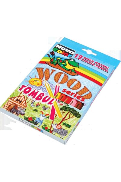 Nova Color Nc406 Tombul Kuru Boya 12 Renk