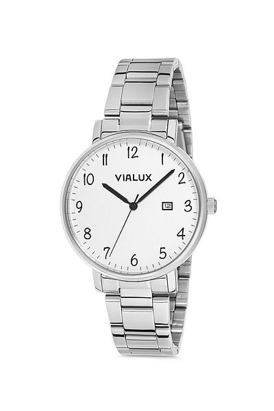 Vialux Men's Wristwatch And Amber Prayer Beads As510s-02ss