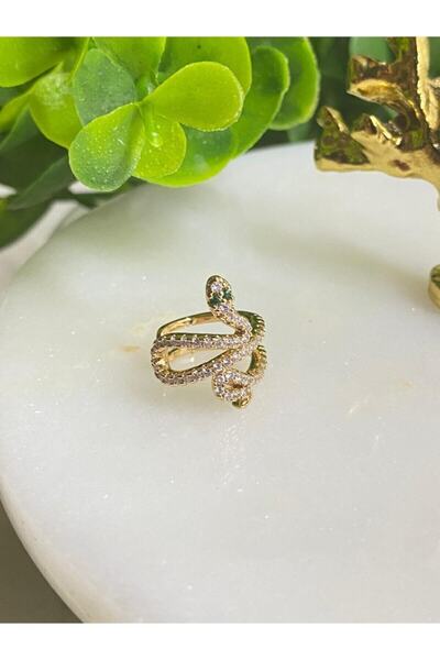 MyladyAccessoriess Taşlı Yılan Earcuff