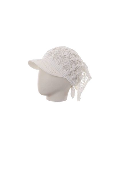 Fonem Network Knitted Bandana White Fo 110