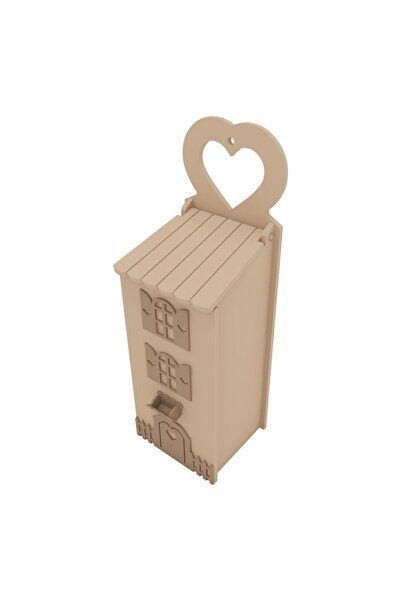 Genel Markalar Ucuzahsaphobi Poşetlik Saklama Kutusu Ev Dekorasyonu Ahşap Boyama Ham Ahşap Mdf