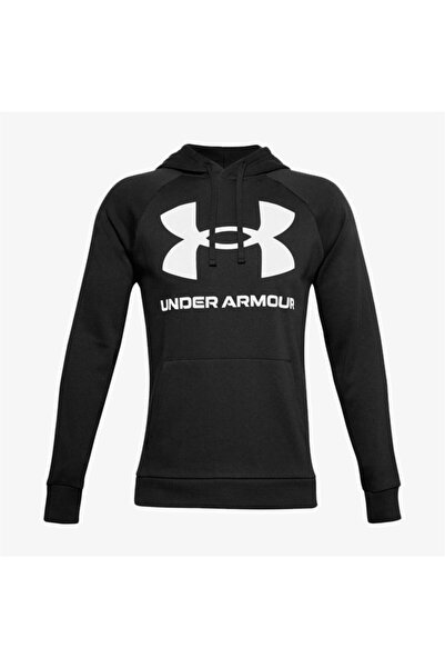Under Armour Ua Rival Fleece Big Logo Hd Negru