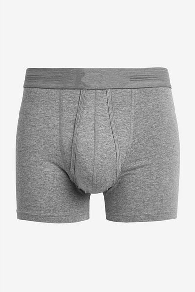 Meguca Socks Cotton Flexible Men's Boxers 5 Pack Gray