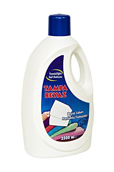 TAMPA Çamaşır Yumuşatıcı Beyaz Sabun Parfümlü 2,5 Lt