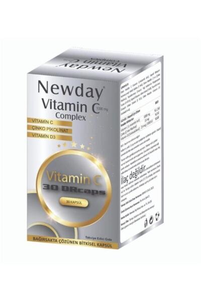 Rcfarma نيوداي فيتامين سي كومبلكس 30 كبسولة