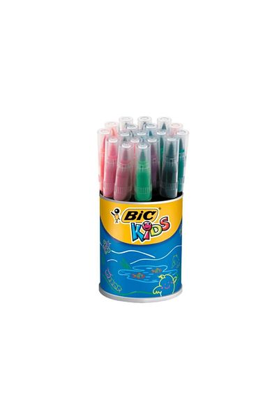 Bic Visa 18 - Felt Pen with Box Brush Tip