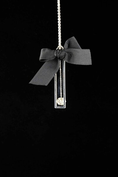 TASARIM ARABAM ATİKE ELİF AKIN زخرفة فضية شفافة للرؤية الخلفية حرف I