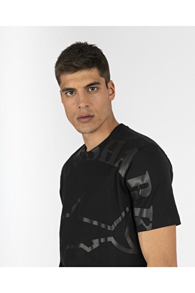 PAUL&SHARK Ανδρικό πλεκτό μπλουζάκι C.w. Βαμβάκι