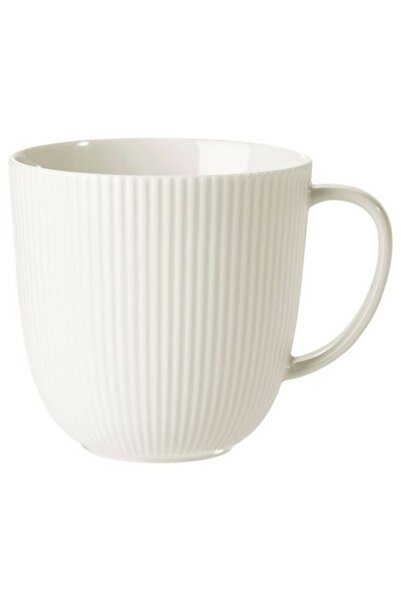 IKEA Ofantlıgt 9 Cm White Mug Cup Feldspar Porcelain