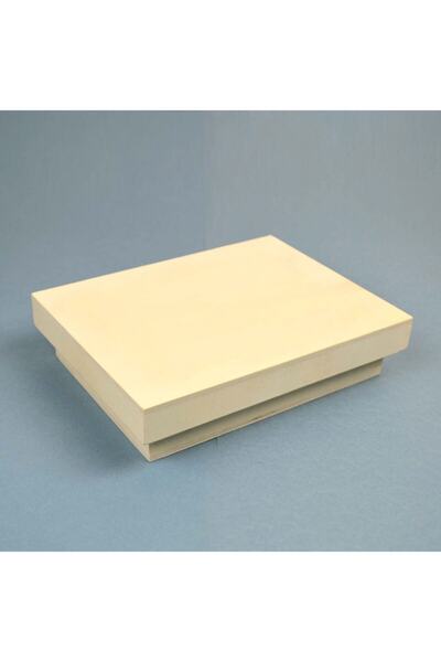 Promata Kapaklı Ahşap Hediye Kutusu Desenli Kutu