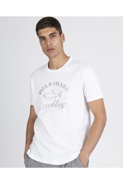 PAUL&SHARK Мъжка плетена тениска C.w. Памук