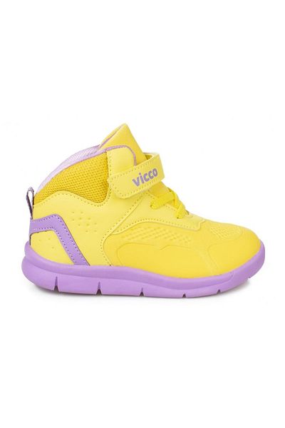 Vicco Pantofi casual galbeni pentru fete Nano Light