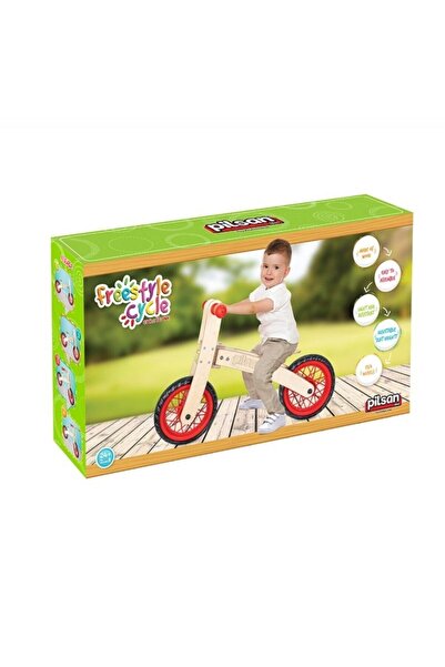 PİLSAN Ahşap Denge Bisikleti