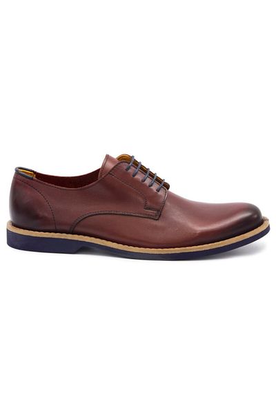 Freefoot 438 Burgundy Leather Men's Shoes