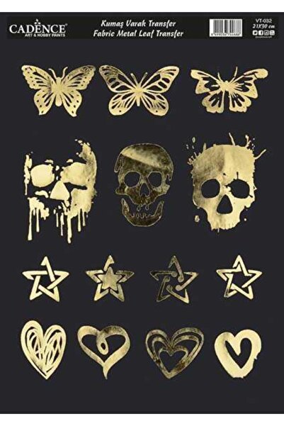 Cadence Foil Fabric Transfer 21X30 Cm. Vt-032