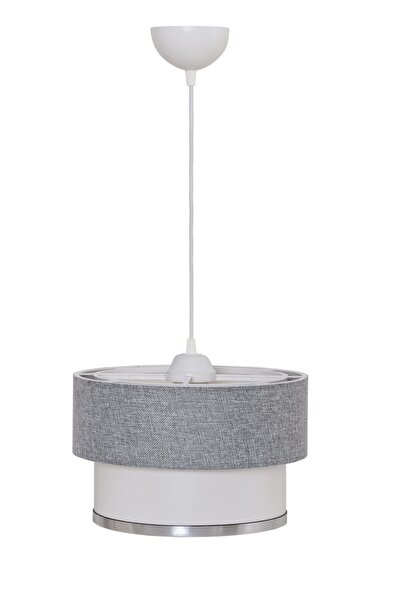 EvLight Vip Sarkıt Avize Krom / Gri