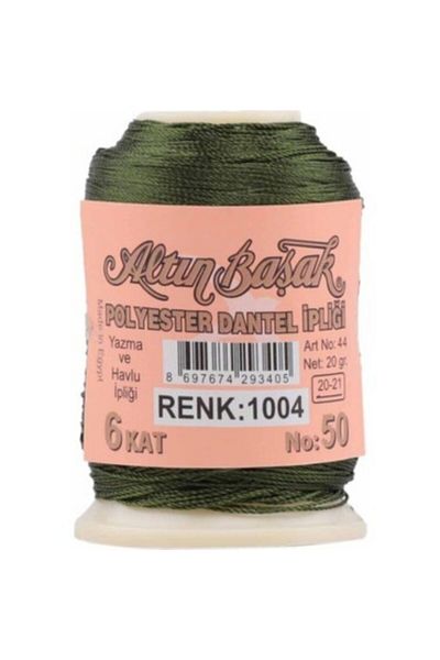 Altınbaşak Ață de dantelă din poliester 6 straturi nr. 1004 / 50 (20 gr)