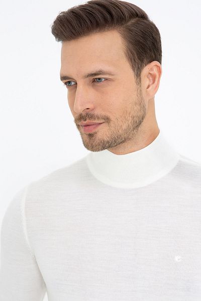 Cacharel Ecrufarbener Herrenpullover G051SZ0TK.0001260078