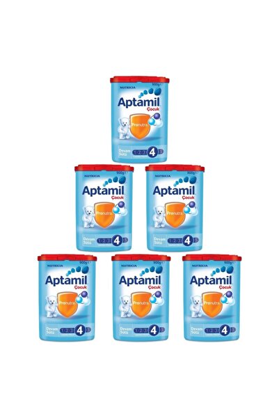 Aptamil 4 Çocuk Devam Sütü 900 Gr - 6'lı