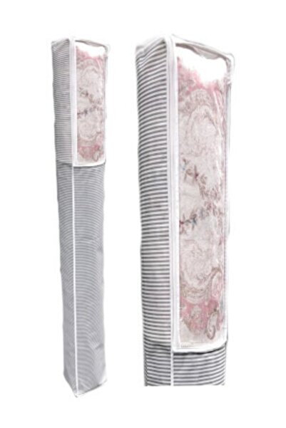 ALAS 2li Pencereli Halı Hurcu - 6m² - Gri - Beyaz