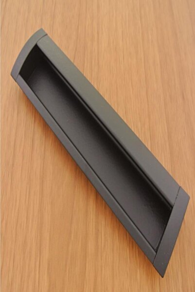 Azm Hırdavat Yeni Gömme Mat Siyah Kulp 160 Mm