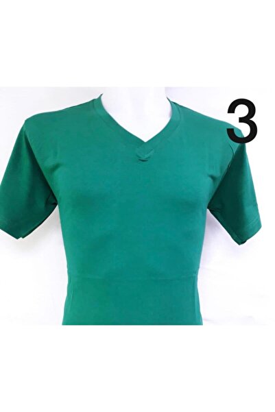 ümitteks iş ve okul kıyafetleri Pamučni džersej Single jersey V izrez 100% pamuk