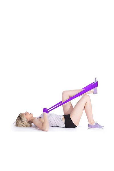 Cosfer Pilates Band Power Band Yoga Band Medium Resistance 90x7.5 Cm