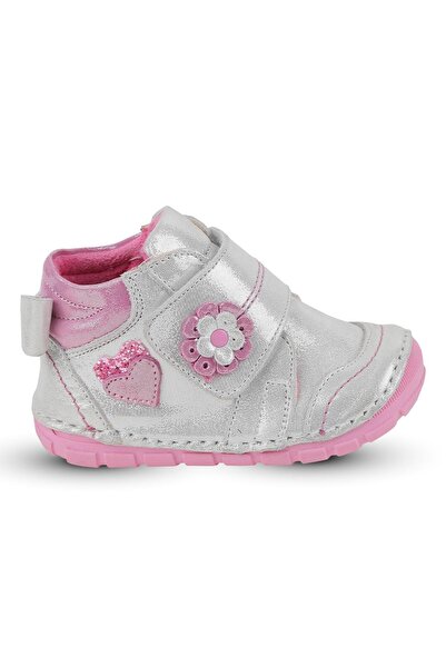 KAPTAN JUNIOR Ilkadım Genuine Leather Baby Girl Child Orthopedic Shoes Booties